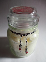 Handmade Body Butter in Upcycled Jar